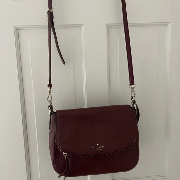 Kate Spade Brown Leather Shoulder Bag - Picture 3 of 4